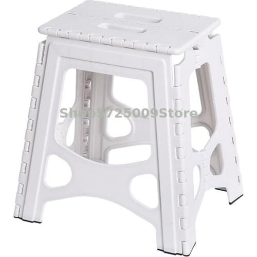 Household Folding Stool Outdoor Portable Small Stool Stool Childrens Low Stool Plastic Chair Shoe Changing Stool