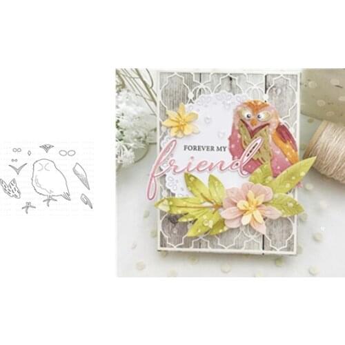 Owl Cutting Dies for DIY Scrapbooking/photo album Decorative Embossing DIY Paper Cards and die