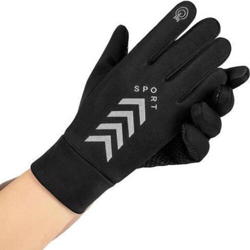 Unisex Cycling Gloves Winter Sports Gloves Touch Screen Rain-proof and Waterproof Warm Fashion Windproof Riding Sports Gloves