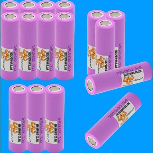 Russian Warehouse Fast Delivery INR18650 30Q battery lithium batteries li-ion 30A 10C 3000mah 3.7V / 18650 battery charger