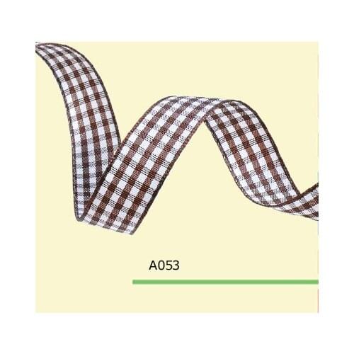 1-1/2" inch 38mm tartan ribbons