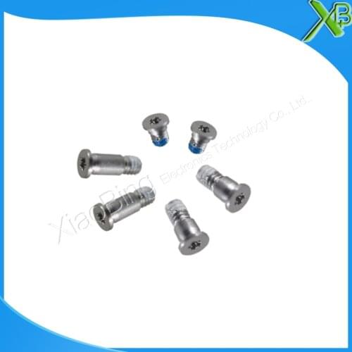 10sets--Brand New For Macbook Pro 13.3" A1708 Silver Color Bottom Case Screw Screws Set