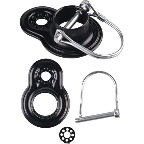 2PCS Bicycle Rear Racks Coupler Bike Rear Axle Trailer Hitch Mount Adapter Bike Cycling Accessories With Buckle