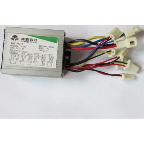 24V 350W Brush DC Motor Controller YiYun YK31C E-bike Electric Bike Bicycle Toy Scooter Controller Bicycle Accessories