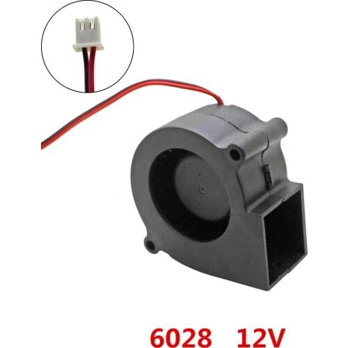 6028 blower Cooling fan DC 12V Brushless centrifugal Turbo Fans cooling cooler radiator
