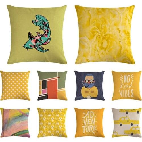 Peacock seven rainbow pattern cushion cover geometric lattice pillow cover car chair sofahousse de coussin pillow case 45x45cm