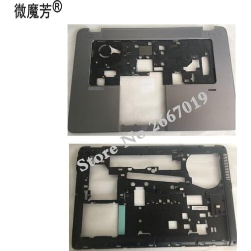 New Cover For HP for EliteBook 750 G2 850 G2 755 G2 Bottom Case Black D shell 6070B0675904/Palmrest COVER C shell 804337-001