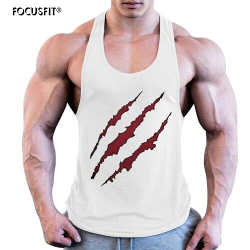 FOCUSFIT Men's Bodybuilding Jerseys