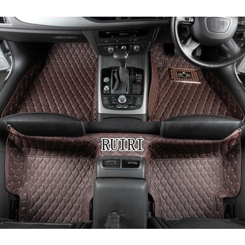 Good mats & Free shipping! Custom special floor mats for Right Hand Drive Volkswagen Bora 2019 waterproof carpets for Bora 2019