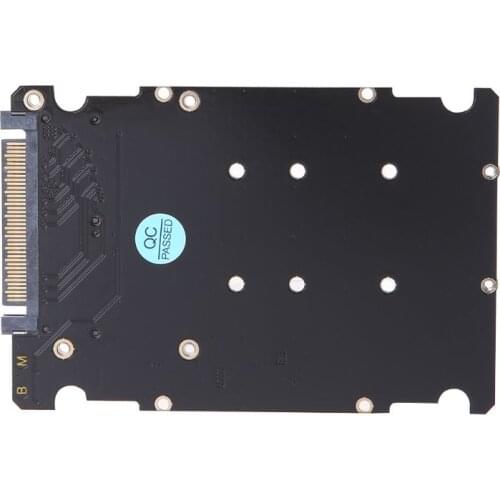 M.2 SSD to U.2 Adapter 2 in 1 M.2 NVMe Key B/M SSD to PCI-e U.2 SFF-8639 Adapter PCIe M2 Converter Desktop Computer 32CB