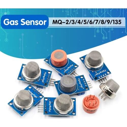 MQ-2 MQ-3 MQ-4 MQ-5 MQ-6 MQ-7 MQ-8 MQ-9 MQ-135 Detection Smoke methane liquefied Gas Sensor Module for Arduino Starter DIY Kit