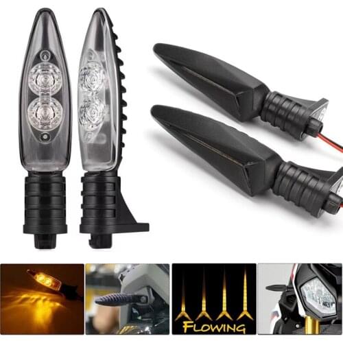 Motorcycle Fixed Front LED Turn Signal Light Is Suitable For BMW HP4 S1000R S1000RR S1000XR R1200GS R1200R R1200RS