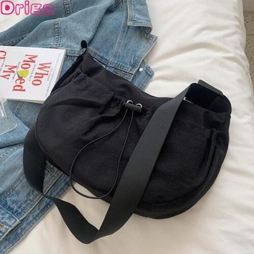 Driga 2021 New Women Shoulder Bags Solid Color Dumpling Crossbody Bags Fashion Handbags Lady Large Capacity Designer Brand Bags