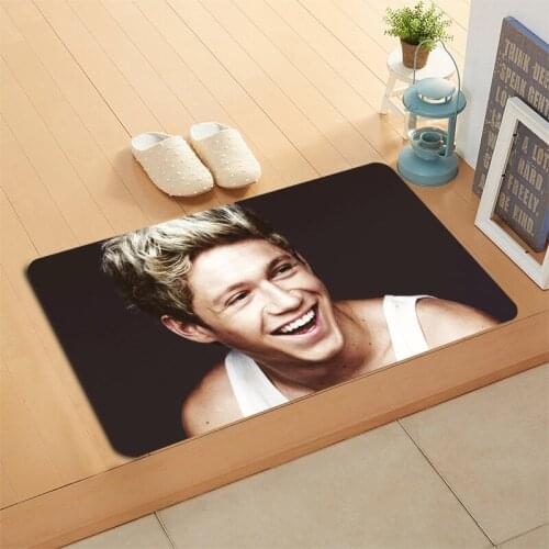 Custom Niall Horan Door Mat High Quality Print Carpets Anti-slip Floor Mat Outdoor Rugs Animal Front Door Mat 50x80cm 01-11