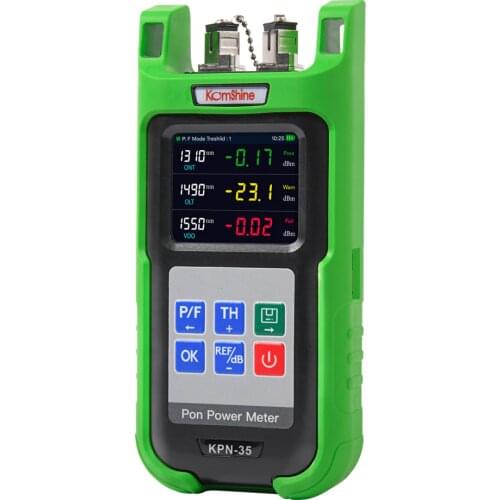 Handheld Fiber Optical PON Power Meter FTTX/ONT/OLT 1310/1490/1550nm KomShine KPN-35 OPM Tester