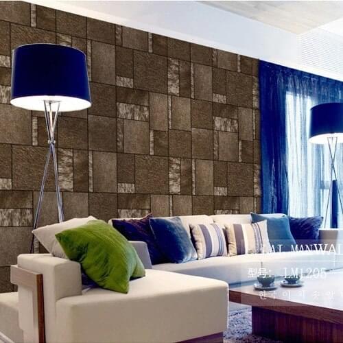 Factory direct sales imitation horse hair wallpaper engineering storefront hotel decoration full of wallpaper environmental