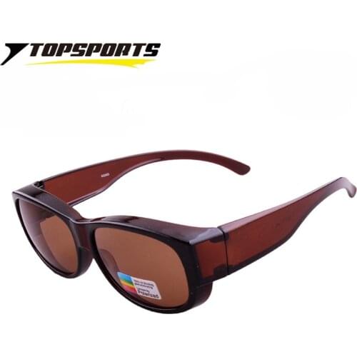 TOPSPORTS Men Women Fit Over Polarized Sunglasses Sports Sun Driving Fishing Glasses Fit Over Eyewear Sunglasses