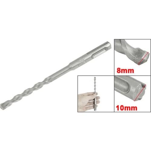8mm Tip Width SDS Plus Shank 147mm Length Masonry Drill Bit Gray 5pcs