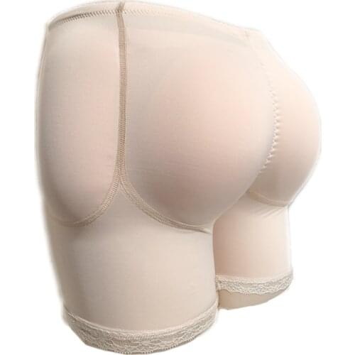 High Rise Padded Panties WomenWomen Panty Pad 4PCs Shapewear Bum Butt Hip up Enhancer Underwear