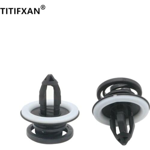 20PCS Car door panel lined plastic fastener clip for Audi 03-08 year A4 B6 B7