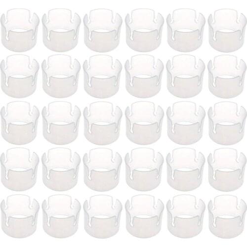 AD55 Balloon Clips, 100 Pack Plastic Balloon Arch Clips Ties Balloon Rings Buckle for Wedding Party Favors