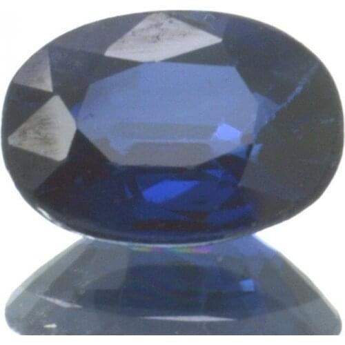 0,98ct. Blue Sapphire Oval Cut