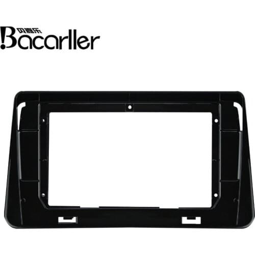10.1 Inch Car Fascia For NISSAN KICKS 2018-2019 Fascia Audio Fitting Adaptor In-dash Panel Car Dvd Frame Kits
