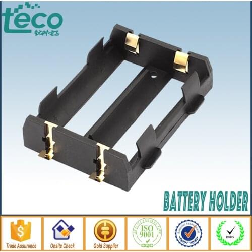4Pcs/lot 26650 Battery Holder SMT SMD High Quality With Bronze Pins TBH-26650-2A-SMT