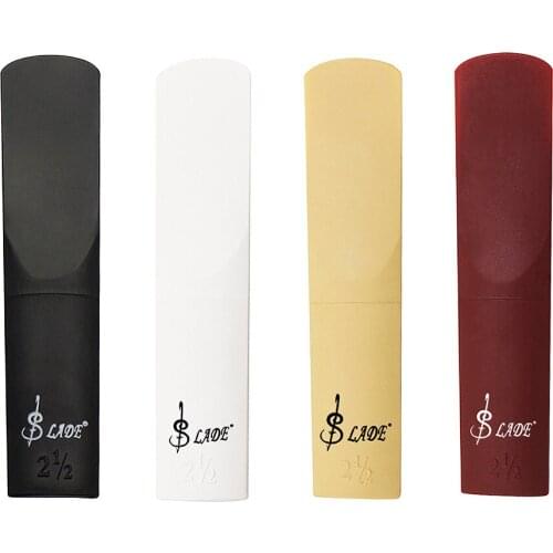 Alto Saxophone Reed Resin Reeds Strength 2.5 4 Colors Optional Saxophone Accessories