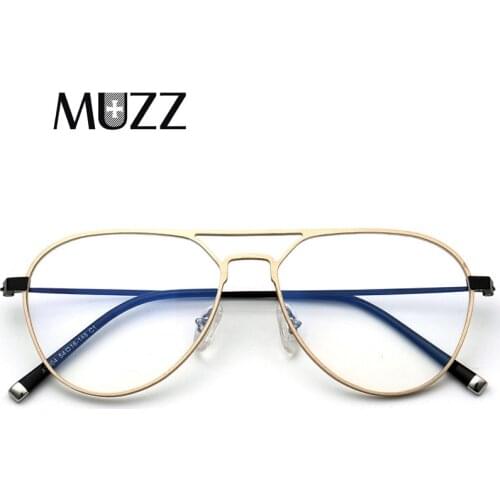 Aluminum Prescription Frame Men Pilot Optical Eyeglass Frame Titanium Legs Myopia Eyewear Frames Womens Full Frame Spectacles