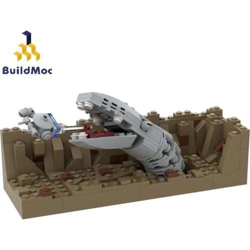 BuildMOC Creator Expert Sets MOC Movie Animals City Space War Spaceship Building Blocks Creator Christmas Gift Bricks Kids Toys
