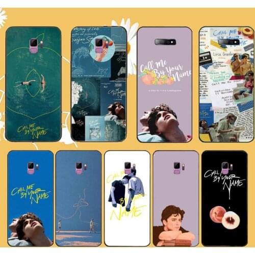 Call me by your name movie Phone Case For Samsung galaxy A S note 10 7 8 9 20 30 31 40 50 51 70 71 21 s ultra plus