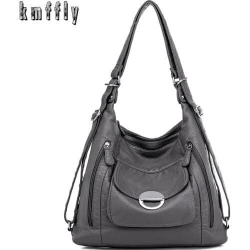 Kmffly Women Shoulder Bag Luxury Retro Handbags Women Bags Tote Designer Bucket Bags for Women Crossbody Bag Sac A Main Femme