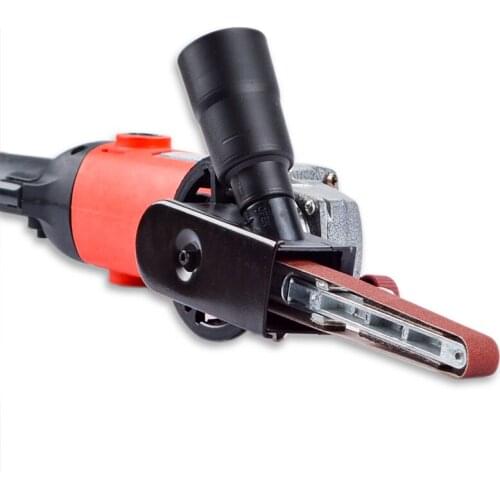 M10 Angle Grinder Mini DIY Sander Sanding Belt Adapter Woodworking Grinding Machine Bandfile Belt Head Sander for 100mm Grinder