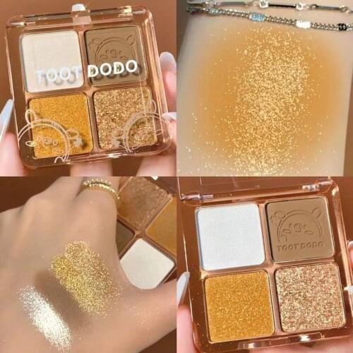 Eyeshadow Palette Colorful Shadows Pallet Glitter Highlighter Shimmer Make Up Pigment Pearlescent Eye Shadow Pallete Cosmetics