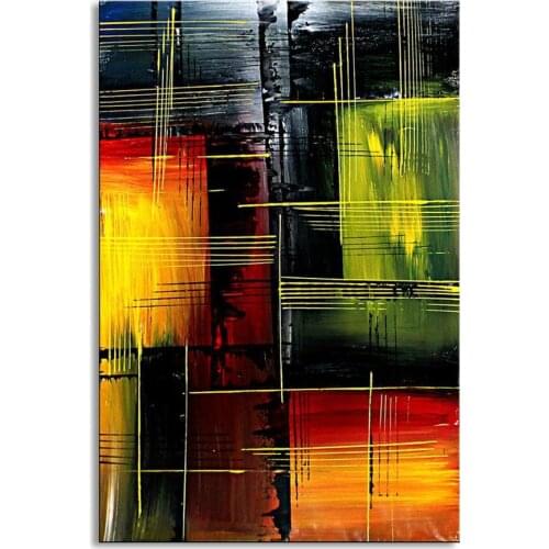 Handmade oil painting on canvas modern 100% Best Art Abstract oil painting original directly from artist XD1-331B