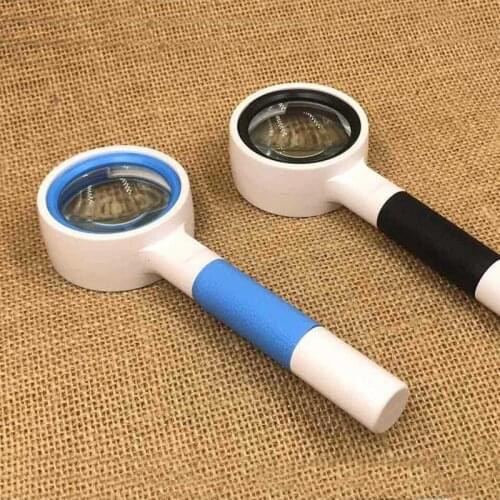 Handheld Magnifying Glass Outdoor Magnifier Microscope Magnifying Glass Aid Reading for Seniors loupe Jewelry Repair Tool