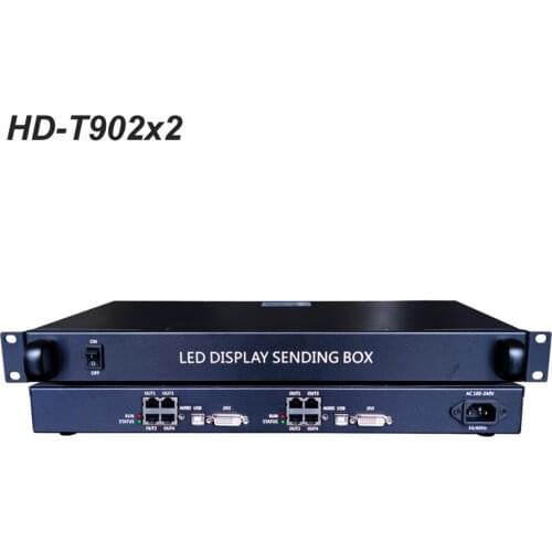 HUIDU Full Color Sync led control system Sending Box HD-T902x2