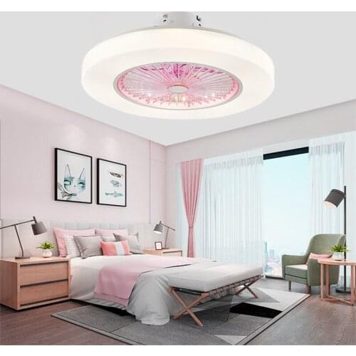 LED stepless dimming living room ceiling lamp fan lamp bedroom electric fan lamp