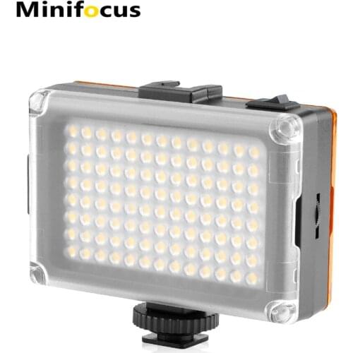 104 DSLR LED Video Light On Camera Photo Studio Lighting Hot Shoe LED Vlog Fill Light Lamp for Smartphone DSLR SLR Camera