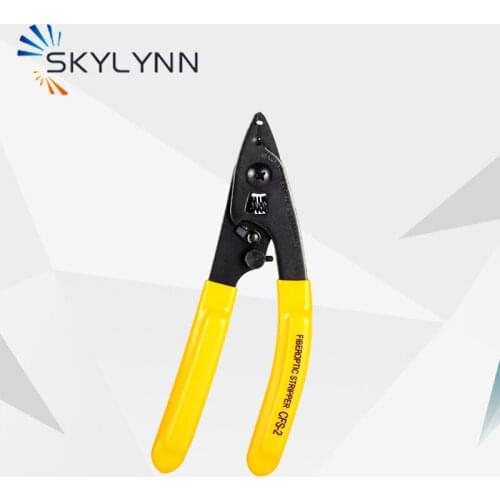 Fiber Optic Cable Stripper, CFS-3 Triple Hole 0.9mm Tight Buffer Cable Stripping Tool High Quality 3 Port Wire stripper for FTTH