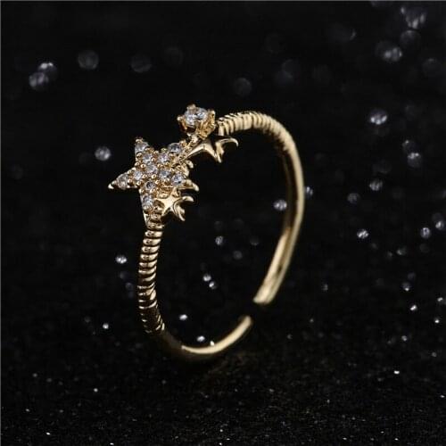 NEWBUY Zircons Stack Skinny Micro Pave CZ Fashion Women Engagement Wedding Ring Jewelry Gift