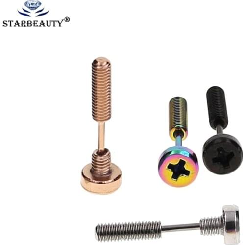 2Pcs 1*5mm Bar Screw Shape Body Nipple Bar Barbell Nipple Piercing Nipples Earring body Arrow Ear Piercings Barbell Jewelry