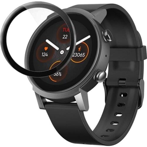 3D Curved Full Soft Protective Film Cover Protection For Ticwatch E3 Smart Watch Sport Smartwatch Screen Protector Accessories