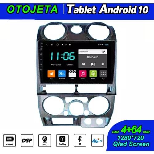 6GB Ram 128GB Rom Car Radio Stereo Receiver For Isuzu D-max 2011 Android 10 Multimedia DMAX GPS Navigation Carplay Head Unit