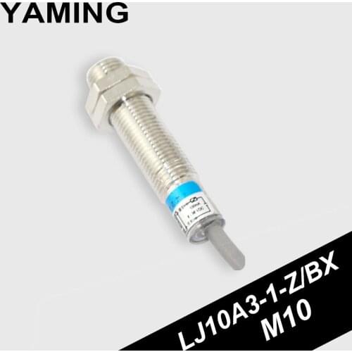 Proximity Switch Metal Sensor Inductance Type M10 DC Three Line Wires NPN/PNP Normally Open/Close Copper LJ10A3-1-Z/BX