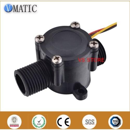 Free Shipping VCA168-8 Electronic Water Turbine Liquid Flow Sensor