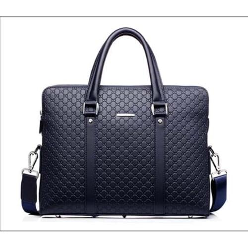Free Shipping Men Fashion Business Briefcase High Quality Leather Handbag Large Capacity Shoulder Bags Laptop Bags Messenger Bag