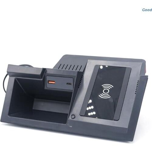 QI Sensor Wireless Charger QC 3.0 Pad Compatible with All Mobile Phones 15W Fast Charging User-friendly Design For CX-5