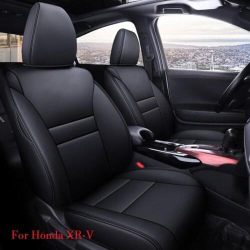 Brand Custom seat cover for Honda XR-V 2015 2016 2017 2018 2019 Perfect fit leather protective Car cushion case Latest styles